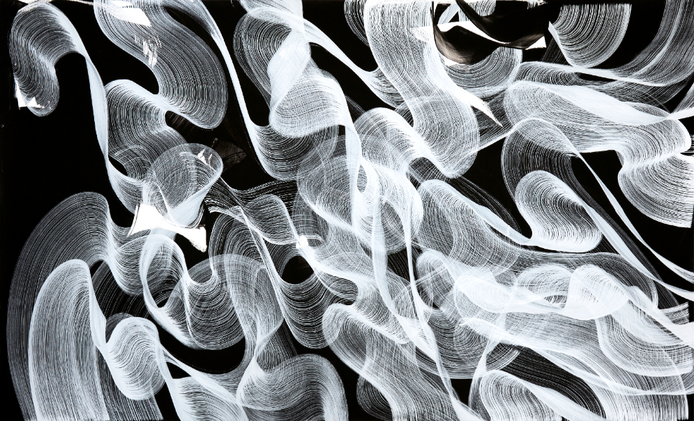 Sans-titre-pigment-et-médium-acrylique-sur-toile-89x146cm-2017