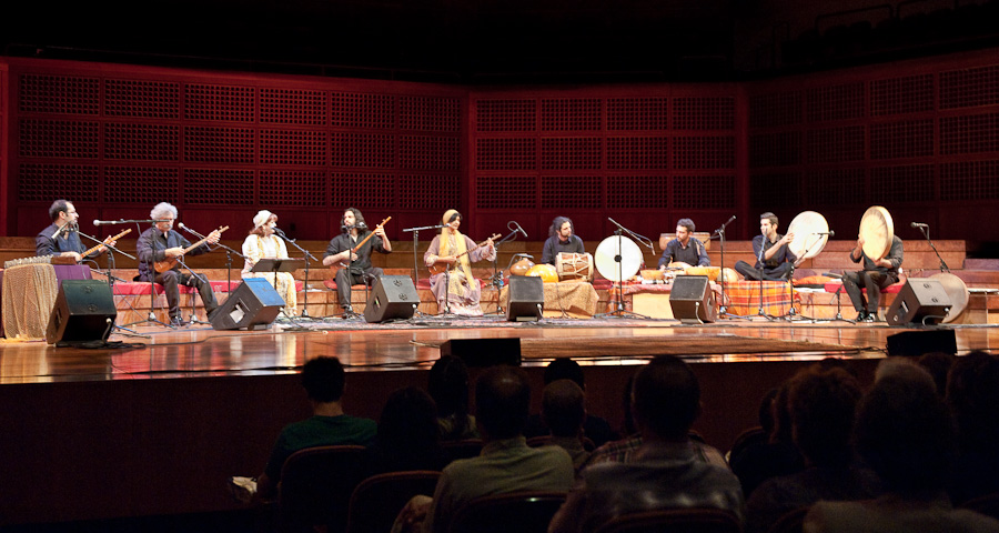 اجرای کنسرت گروه شمس در پاریس