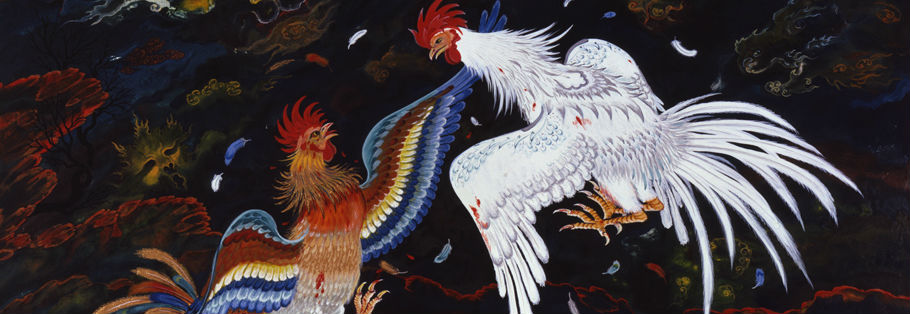 نمایشگاه نقاشی مرتضی رفیعی در حومه پاریس