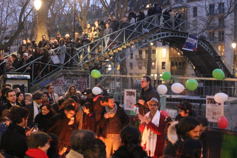 عکس‌های اختصاصی از مراسم چهارشنبه سوری ایرانیان در پاریس