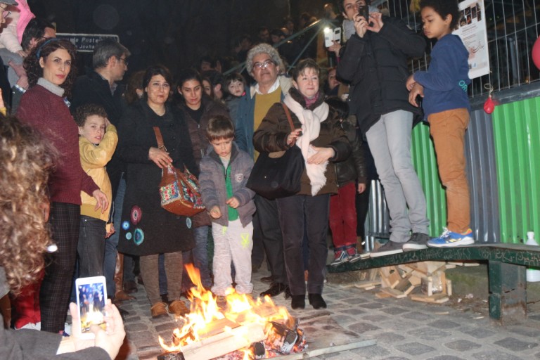 جشن چهارشنبه سوری ایرانیان در پاریس