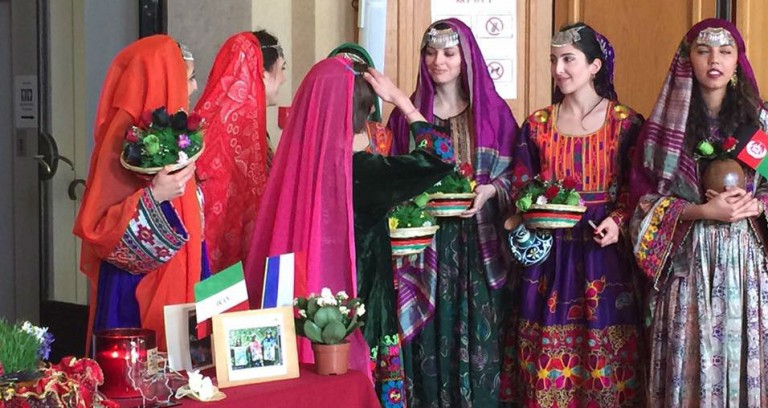 عکس‌های مراسم روز جهانی نوروز در شهرداری پاریس ۱۵