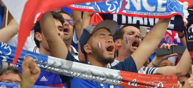 یورو 2016: عکس‌هایی از شادی طرفداران تیم فرانسه