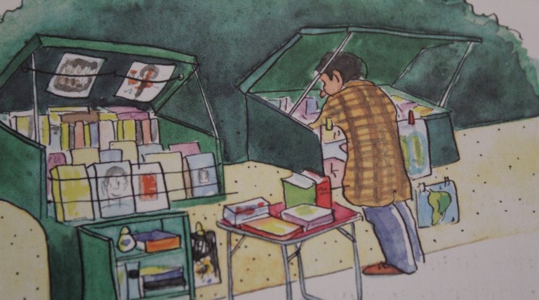 دیدنی‌های پاریس : کتابفروشان رود سن