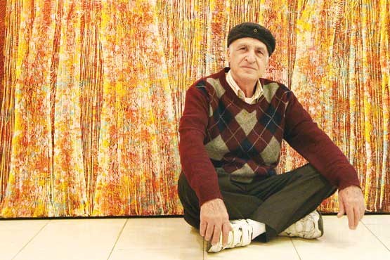 افتتاحیه نمایشگاه نقاشی منوچهر نیازی با حضور این هنرمند در پاریس