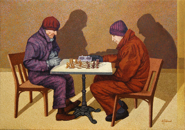 نمایشگاه نقاشی گروهی در شهر Auvers- Sur-Oise  و آثار حافظ پاکزاد در این نمایشگاه