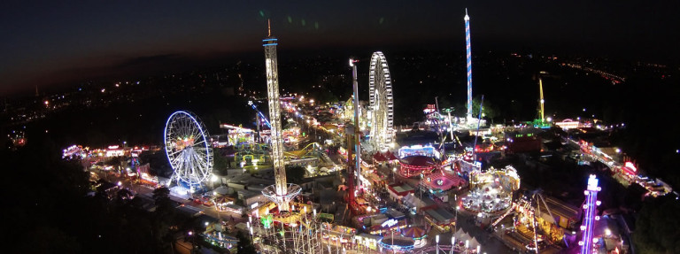 معرفی شهربازی موقتی پاریس در ایام تعطیلات