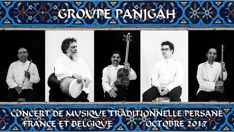 کنسرت گروه پنجگاه در شهرهای پاریس، مووُ، نیس و لیل