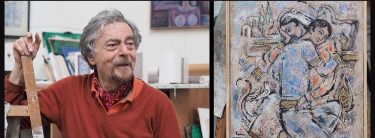 کلکسیون پاییزه گالری شمس در تهران و نمایش دو تابلو ماندگار عباس معیری