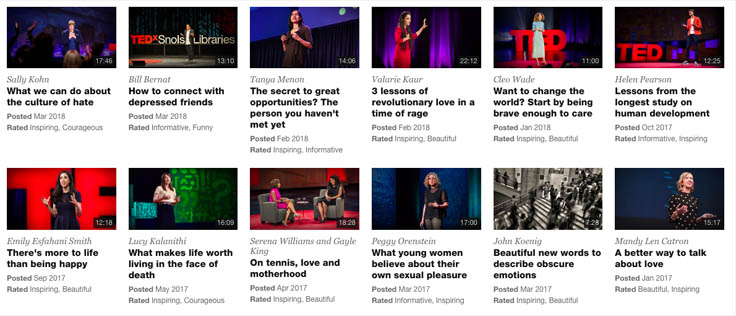 نشست نقد و بررسی روابط انسانی به همراه نمایش چند ویدیو از TED