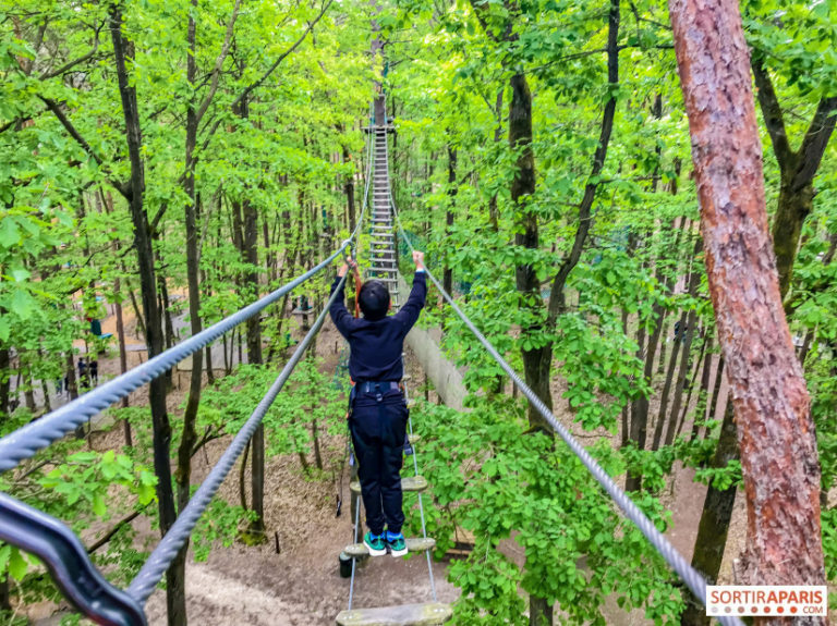 معرفی یک مرکز تفریحی مخصوص اکروبرانچ در نزدیکی پاریس